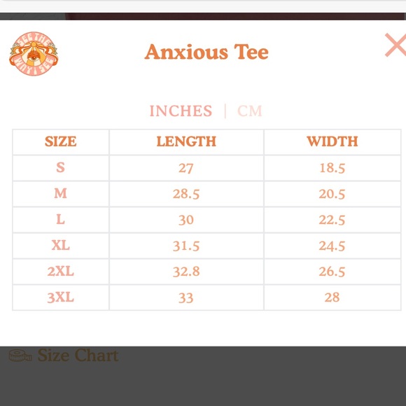 Anxious Tee - Picture 6 of 6